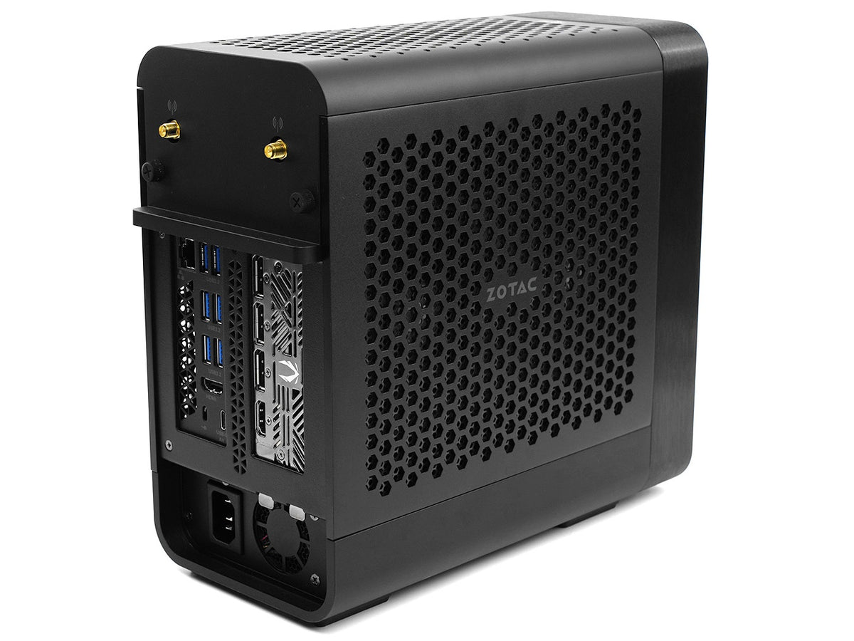 ZOTAC ZBOX-ER98N5070C-BE-W5B SFF RYZ9 9850HX/16GB/RTX5070/1TBSSD/W11 Home – produktbillede