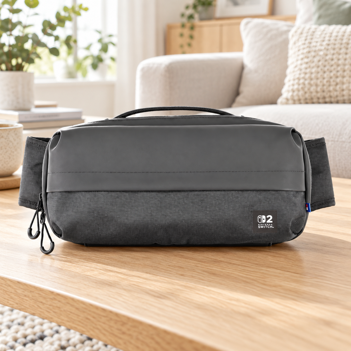 HORI Adventure Pack – sort – mørkegrå – Nintendo Switch 2 – stemningsbillede