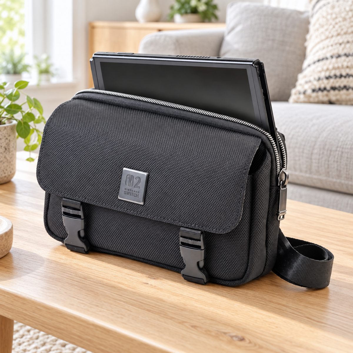 Nacon – Horizontal Shoulder Bag – Nintendo Switch 2 – stemningsbillede