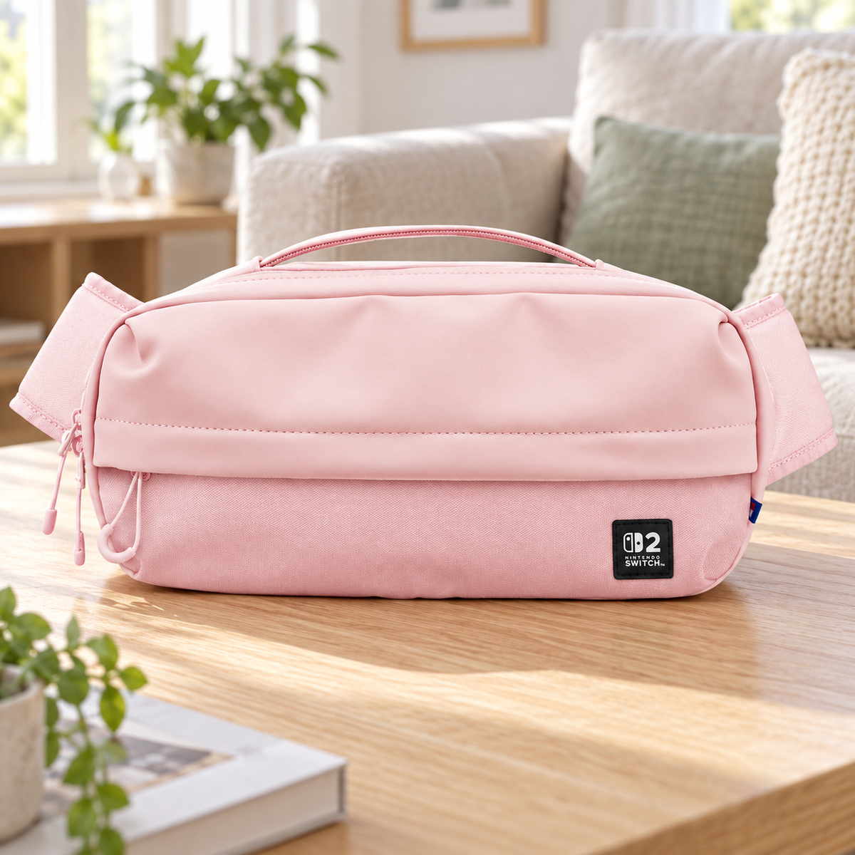 HORI Adventure Pack – Cozy Pink – Switch 2 – stemningsbillede