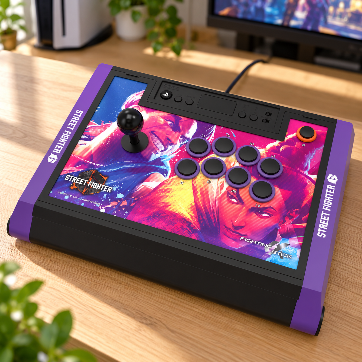 HORI Fighting Stick α – Street Fighter 6 – PS5, PS4 og PC – stemningsbillede