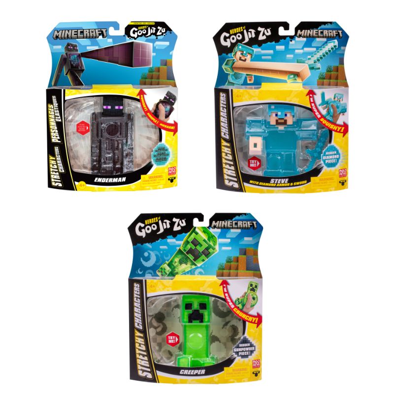 Goo Jit Zu - Minecraft S2 Assorted (43102) Goo Jit Zu