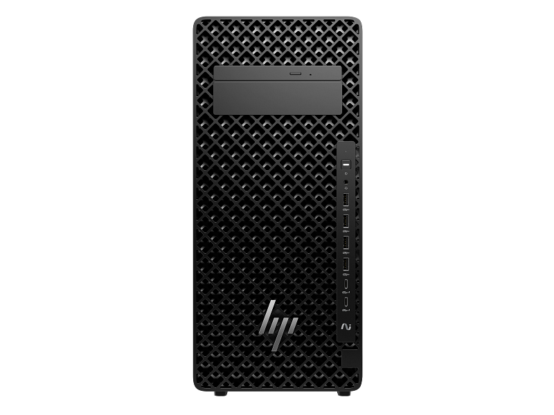 HP Z2 Tower G1i i sort set forfra