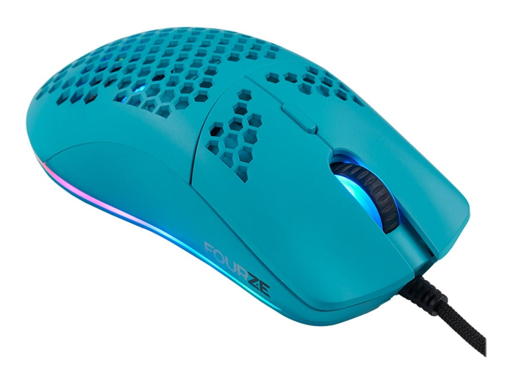 Fourze GM800 Gaming Mus RGB Blå