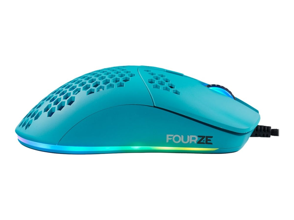 Fourze GM800 Gaming Mus RGB Blå