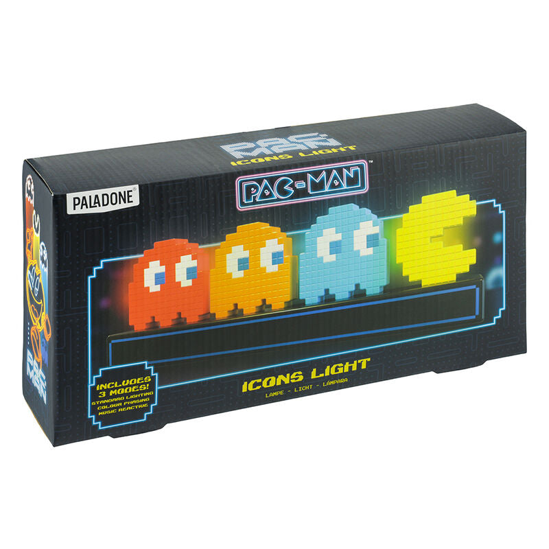 Pac-Man och spöken ljus