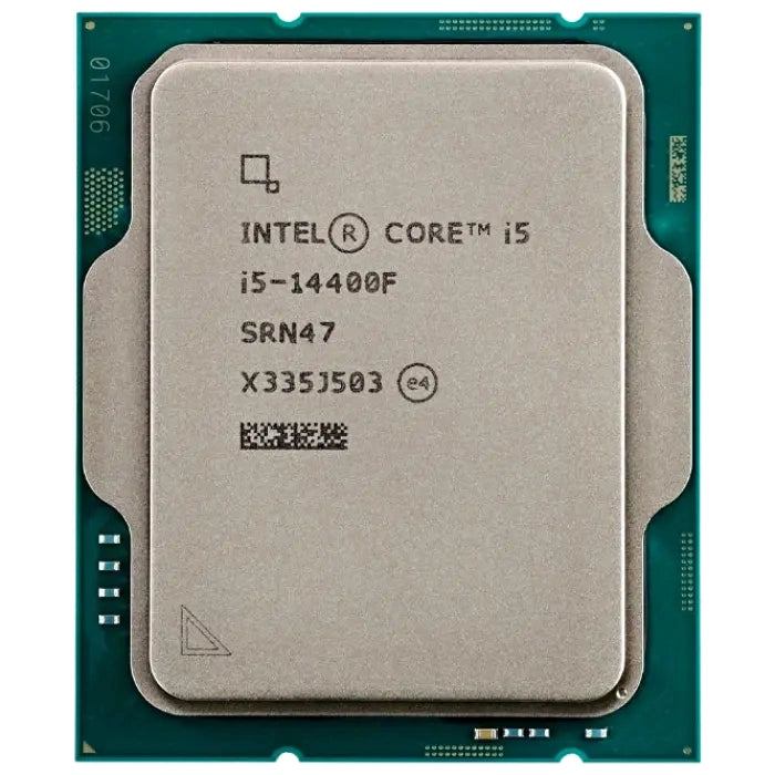 Intel Core i5 14400F processor – set ovenfra