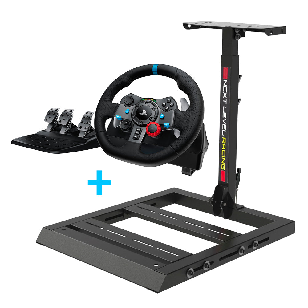 Logitech G29 Driving Force Racing Wheel & Next Level Raching Wheel Stand - Bundle Logitech