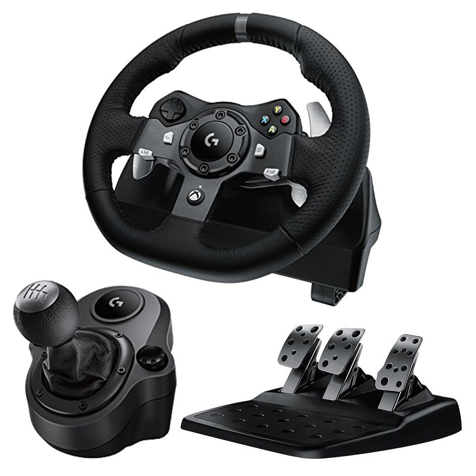 Logitech G920 Driving Force + Driving Force Shifter Bundle For PC & XB1 Logitech