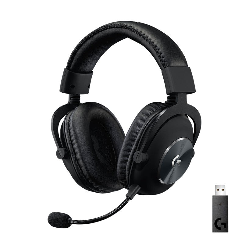 Logitech - PRO X trådlöst LIGHTSPEED spelheadset + Battlefield PC-skinnpaket