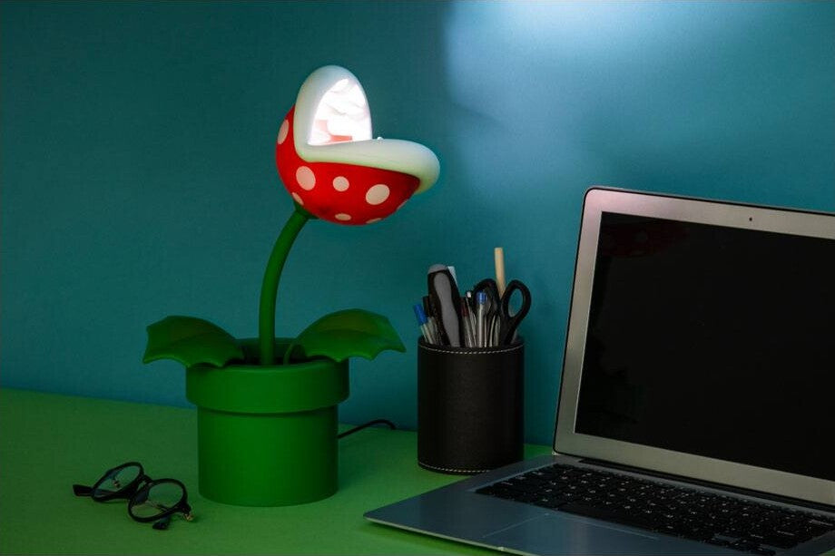 Mini Piranha-Plante Lampe med Bevægelige Led
