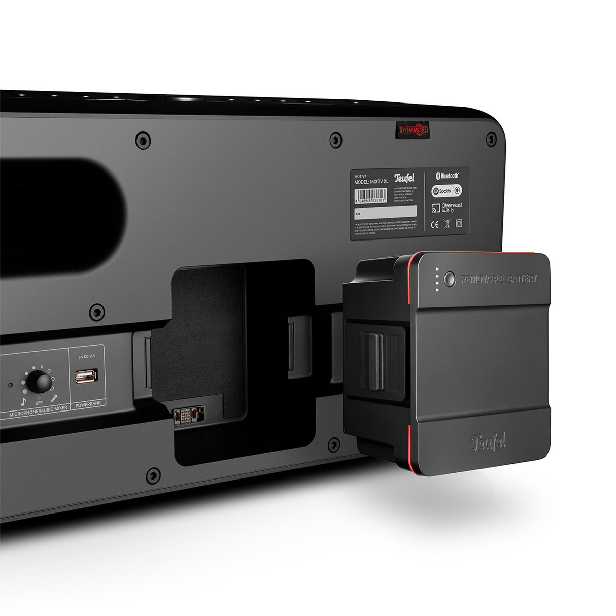 Teufel MOTIV XL HiFi-streaminghögtalare WLAN & Bluetooth svart
