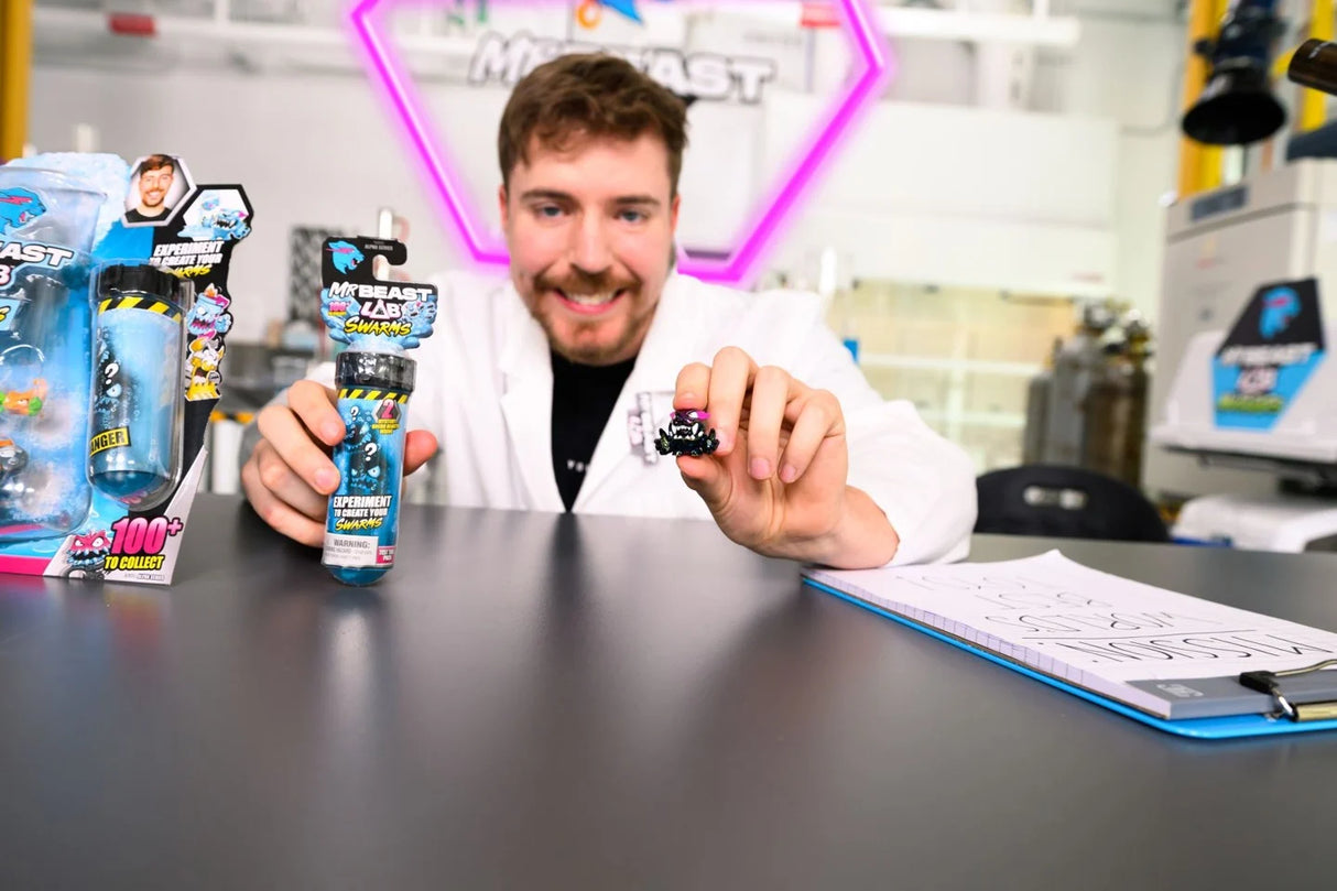 MrBeast Lab - MrBeast Lab Swarms Provrör med figurer 2 st