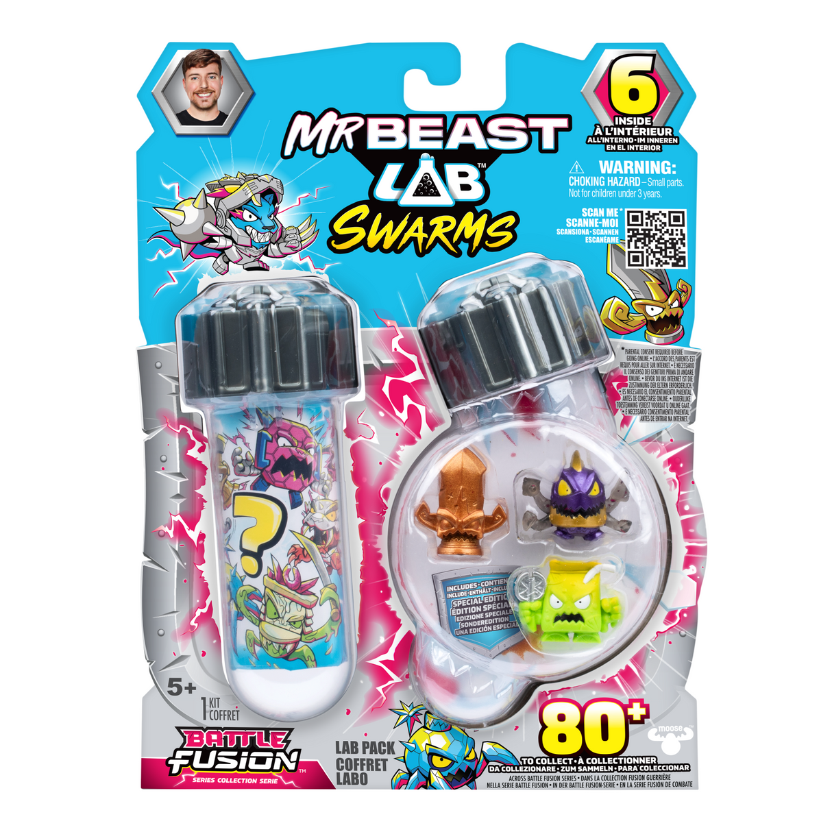 MrBeast Lab - Swarms Battle Fusion - 6 PCS (20440) MR. BEAST LAB