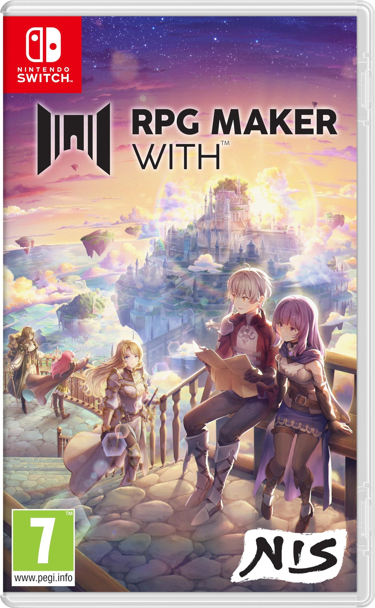 RPG MAKER WITH – Nintendo Switch – spilomslag