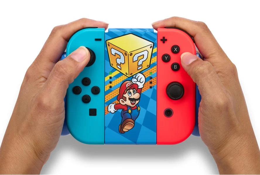 PowerA JOY-CON Comfort Grip - Mystery Block Mario / Nintendo Switch