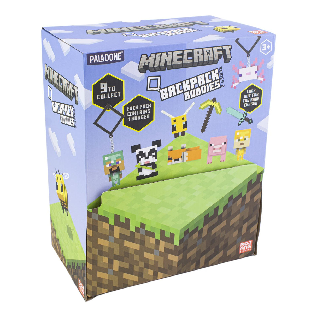 MINECRAFT-RYGGSÄCK BUDDIES SERIE 2 24 DELAR