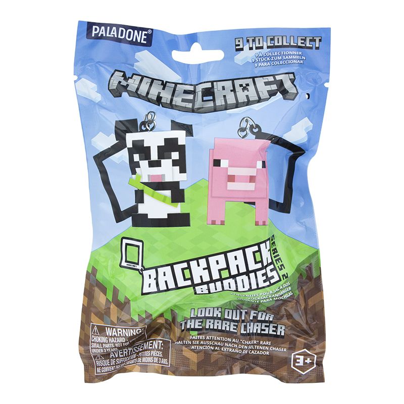 MINECRAFT-RYGGSÄCK BUDDIES SERIE 2 24 DELAR