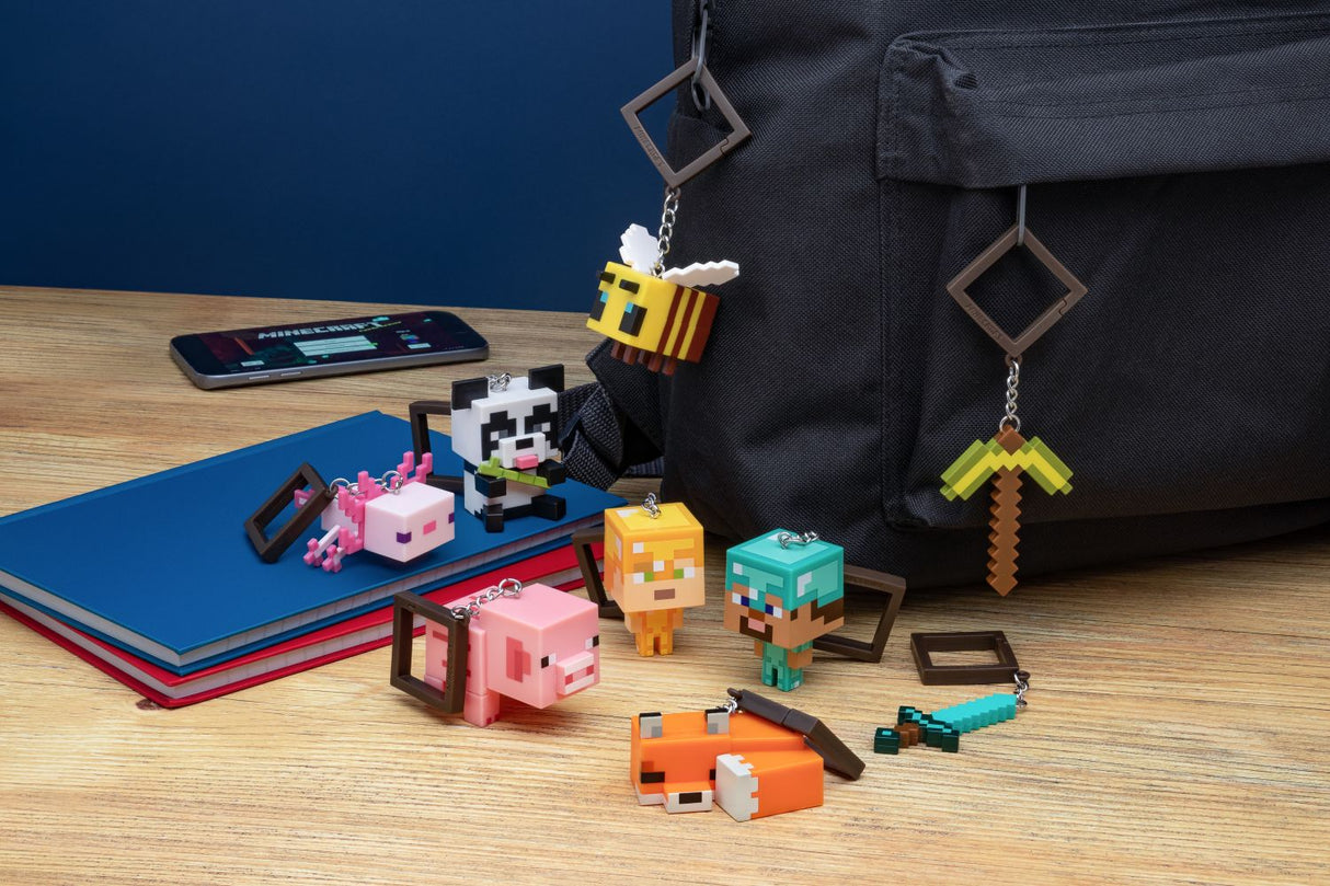 MINECRAFT-RYGGSÄCK BUDDIES SERIE 2 24 DELAR