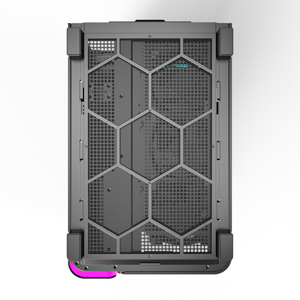 Montech King 95 Pro Svartböjt glas