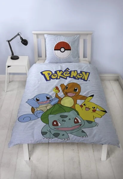 Sängkläder - 140 x 200 cm - Pokémon (POK553)
