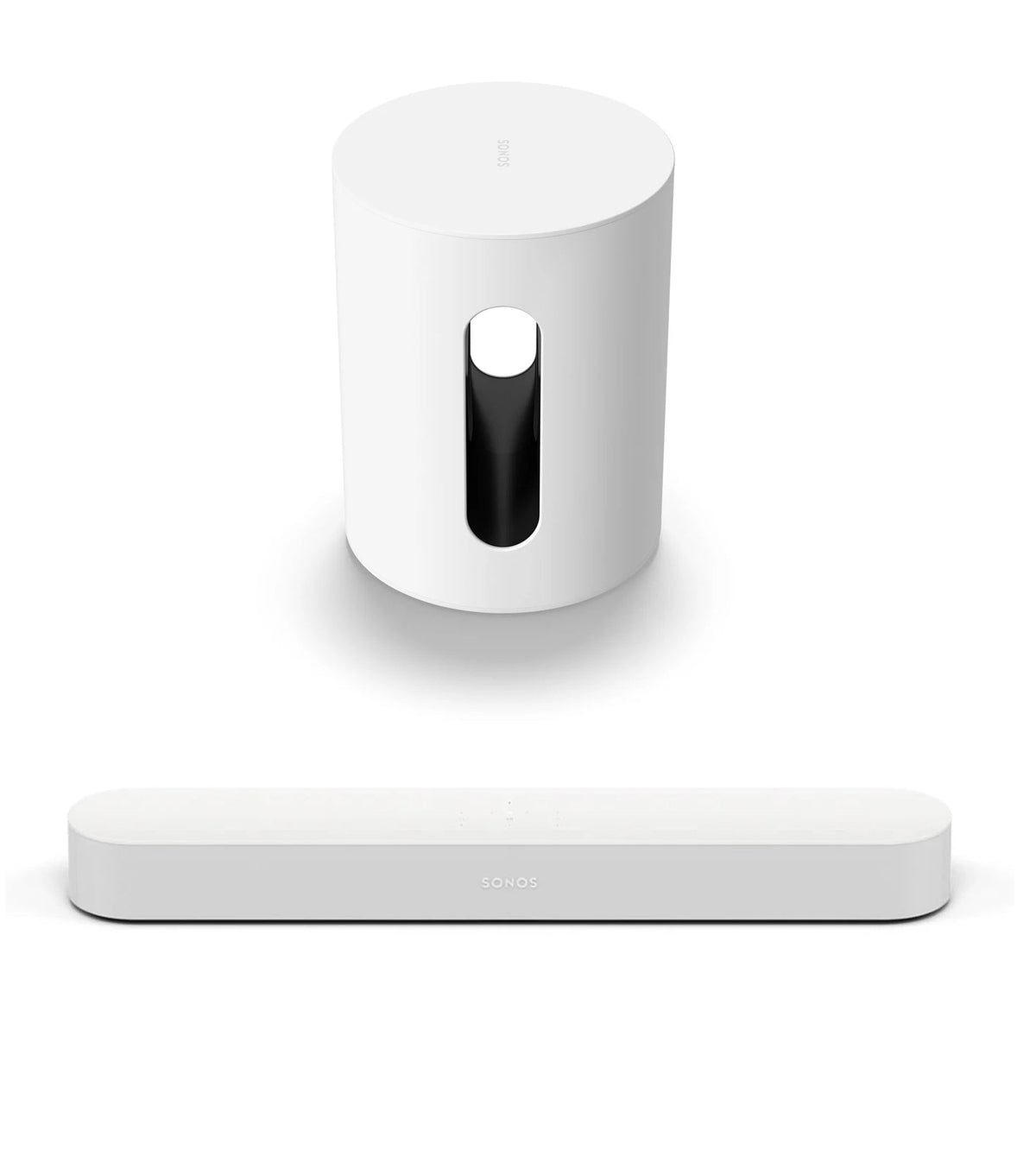 Sonos - Beam White (Gen2) & Sub Mini White - Bundle Sonos