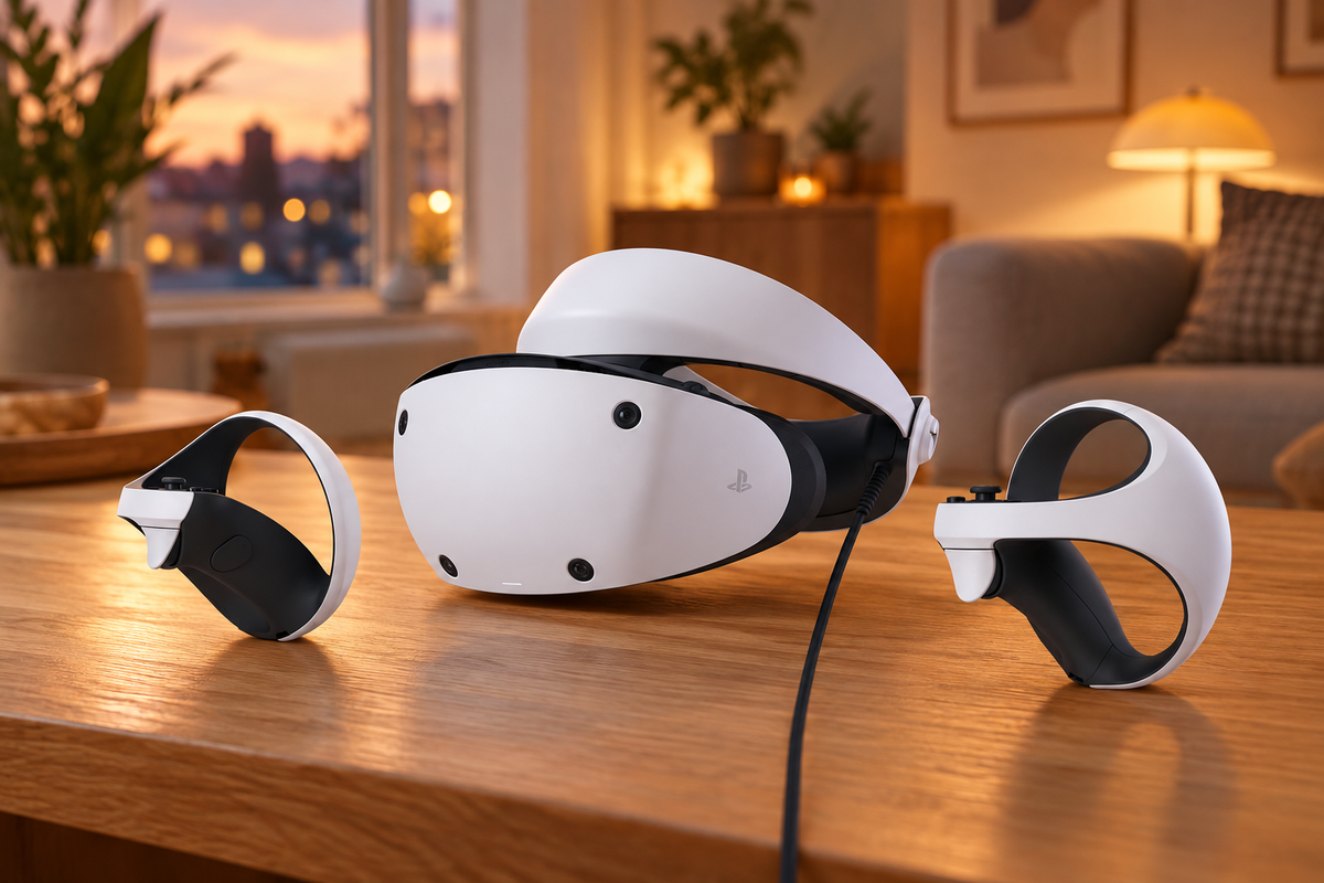 Sony PlayStation VR2 – VR-headset med Sense-controllere – stemningsbillede