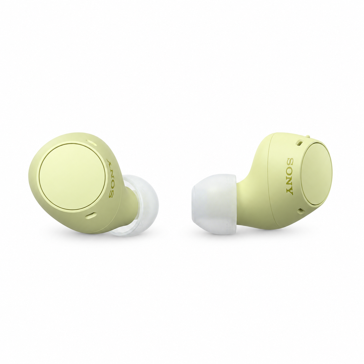 Sony WF-C510 – trådløse in-ear-øretelefoner – gul – produktbillede