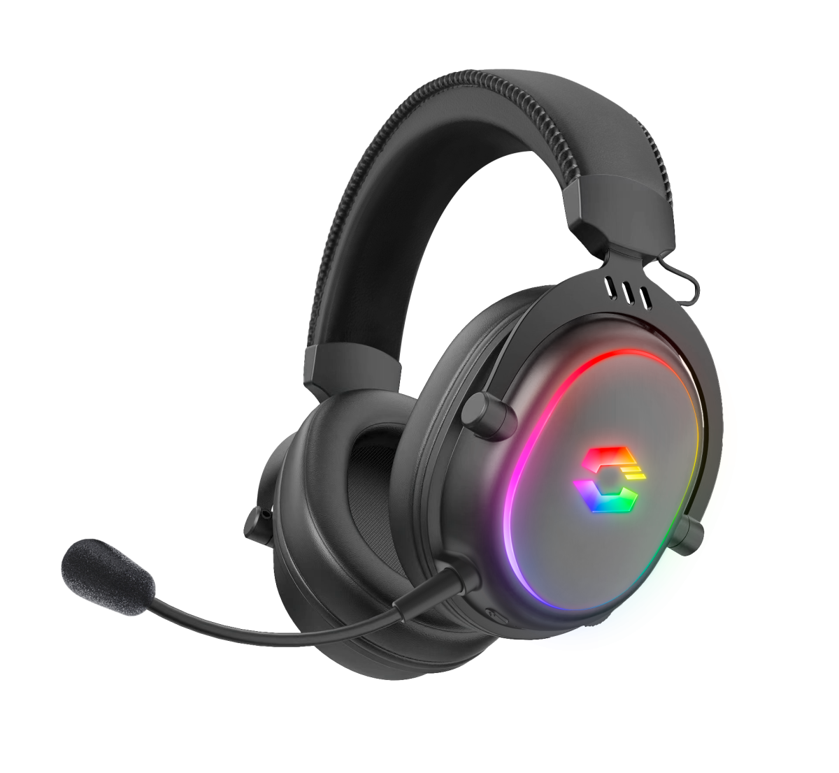 Speedlink - CONUX Wireless RGB Stereo Gaming Headset - for PC/PS5/PS4/Xbox Series X/S/Switch2/Switch/OLED/Lite, black Speedlink