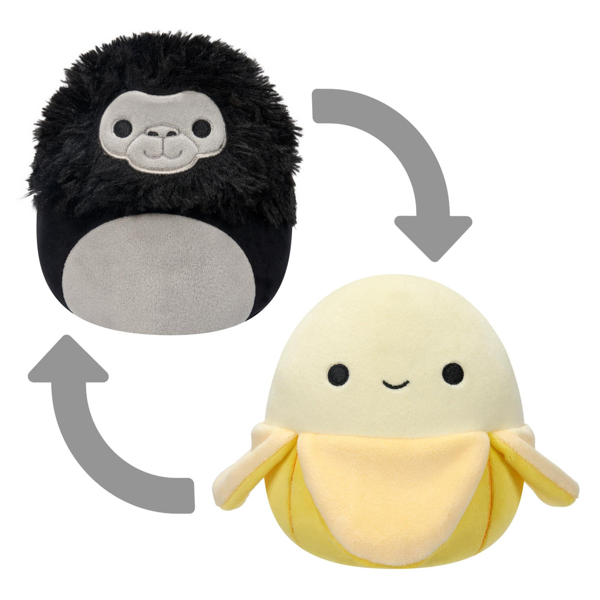 Squishmallows - 13 cm P18 Plush - Flip A Mallows - Junie and Aron Squishmallows