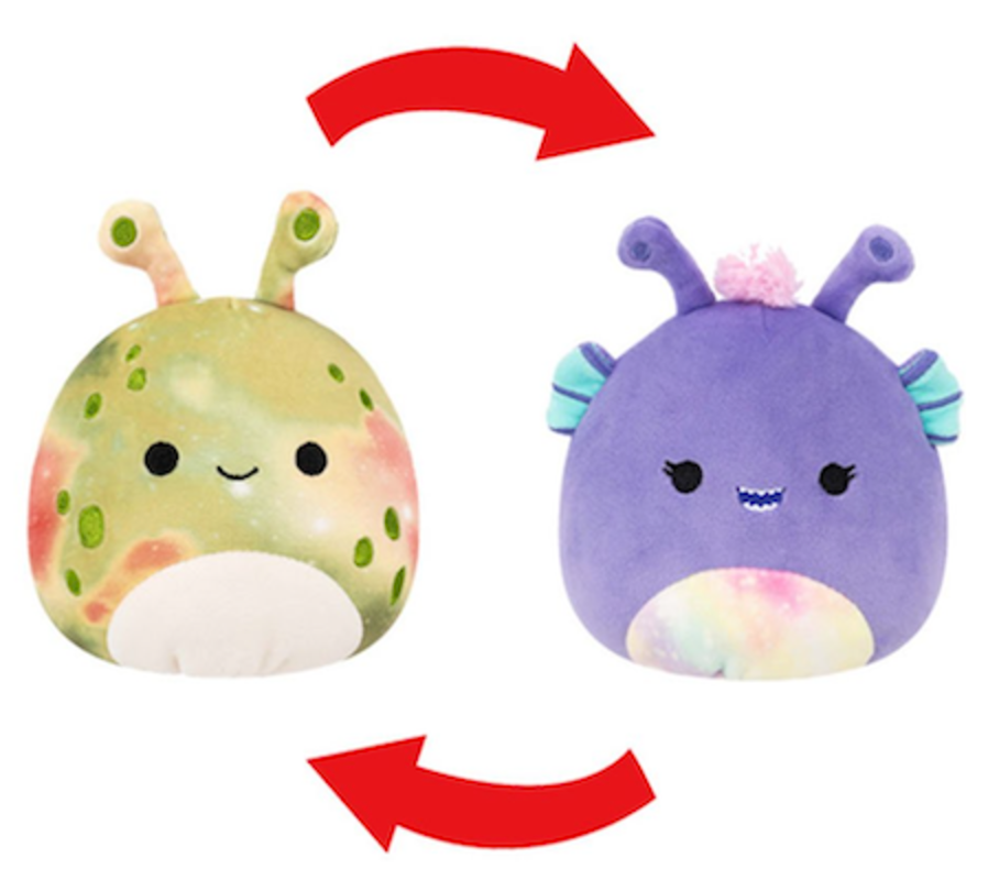 Squishmallows 13 cm P24 Flip-A-Mallows - Roboyo and Hawk Squishmallows