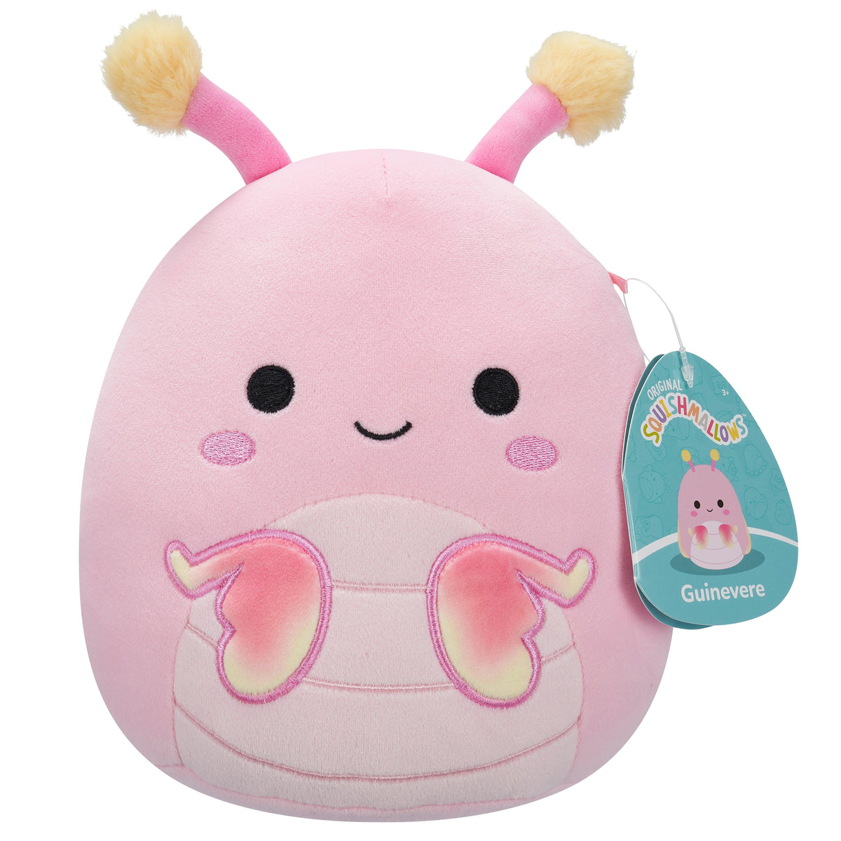 Squishmallows - 19 cm Plush P22 - Guinevere the Orchid Mantis Squishmallows