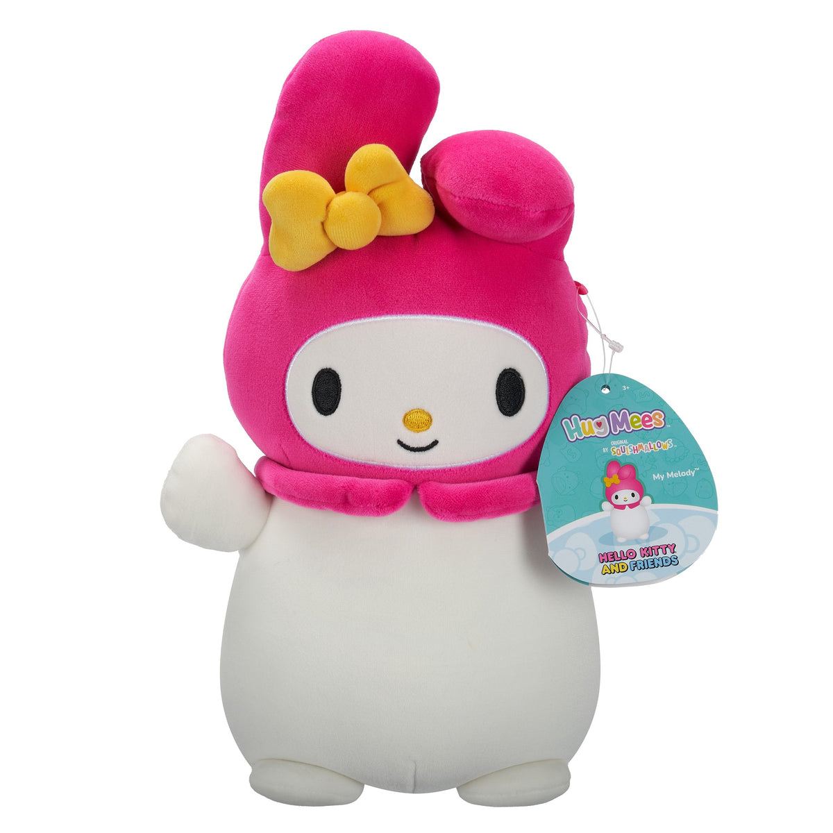 Squishmallows 25 cm HugMees Hello Kitty - My Melody Squishmallows