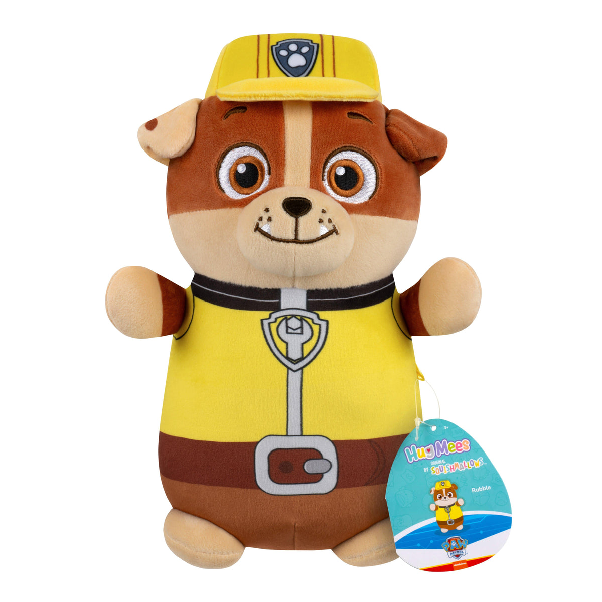 Squishmallows - Hugmees Plush Paw Patrol - Rubble Squishmallows