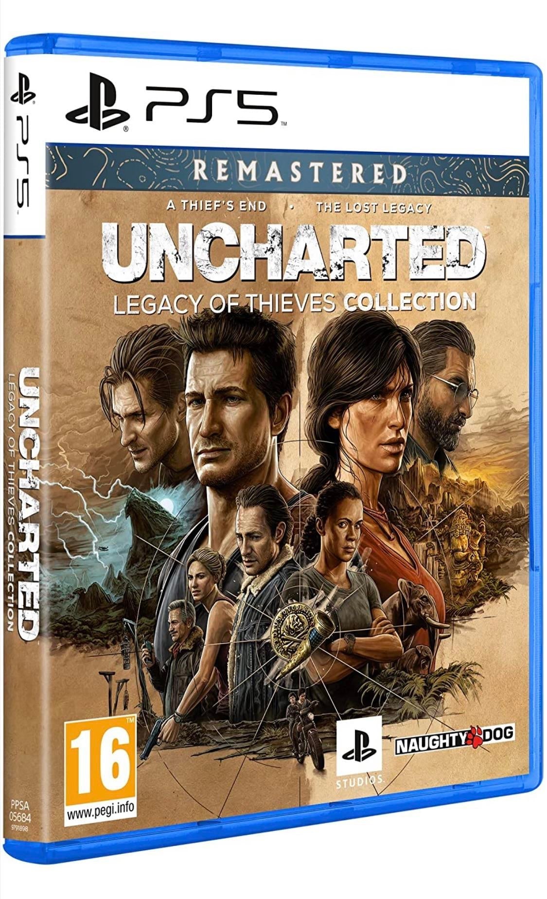 Uncharted: Legacy of Thieves Collection – PS5 – produktbillede