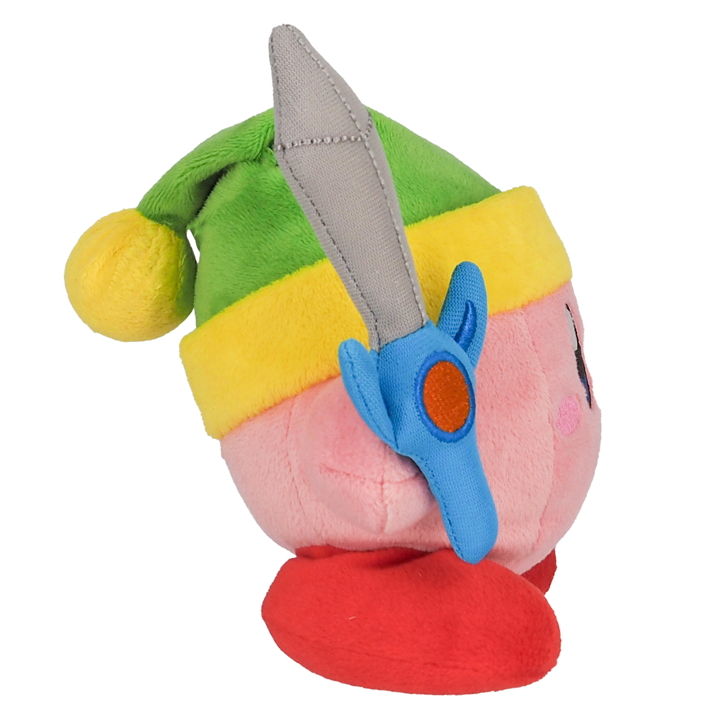Nintendo Kirby med sværd bamse – 12 cm – bagside