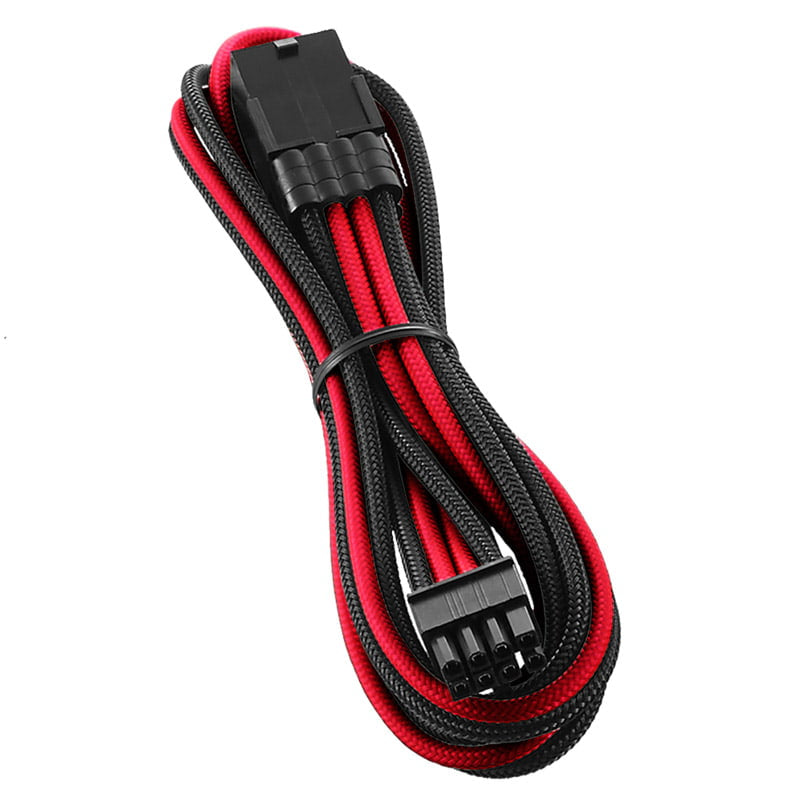 CableMod PRO ModMesh 8-pin PCIe-förlängning - 45 cm, svart/röd