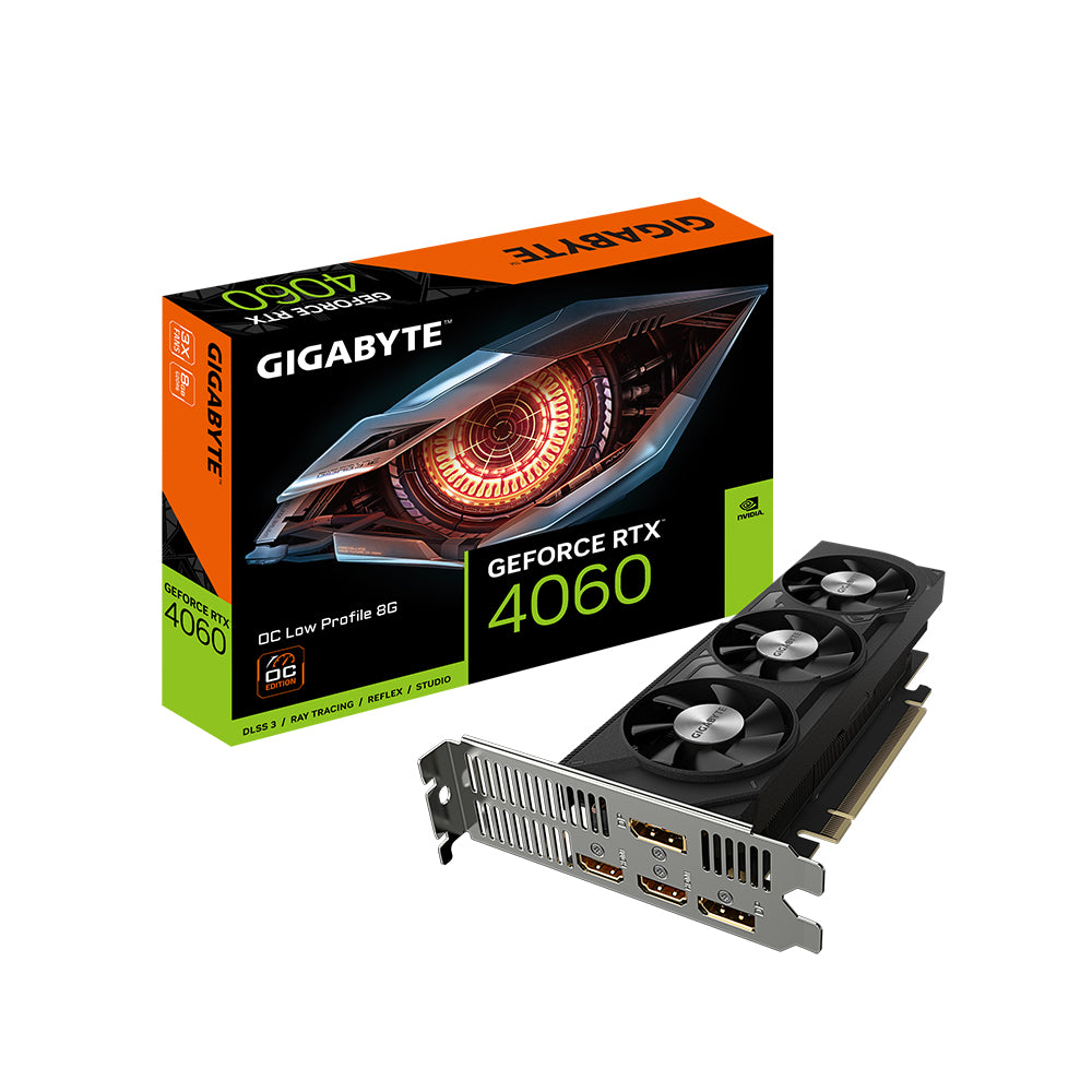 Gigabyte GeForce RTX™ 4060 OC Lågprofil 8G
