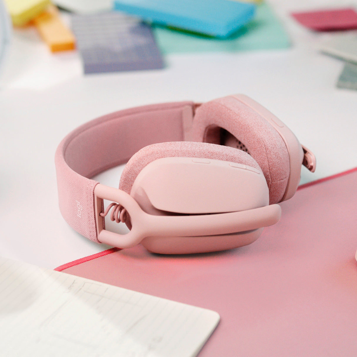 Logitech Zone Vibe 100 rosa