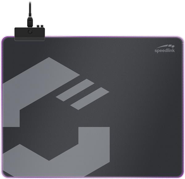 SpeedLink - LEVAS LED Soft Gaming Mousepad - Size M, black