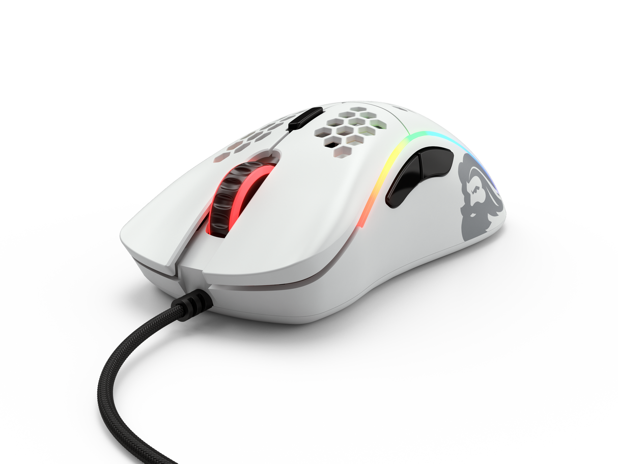 Glorious Model D Gamingmus - Hvid Glorious