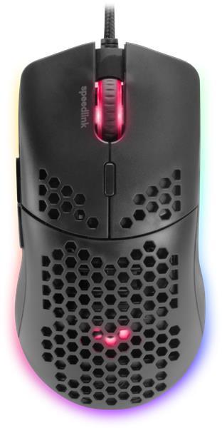 SpeedLink SKELL Lätt spelmus Svart