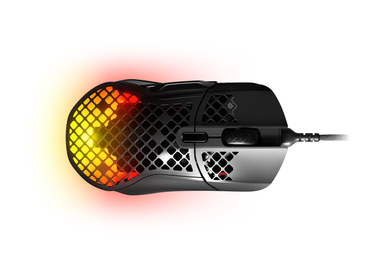 SteelSeries Aerox 5 Optisk Kabel Svart