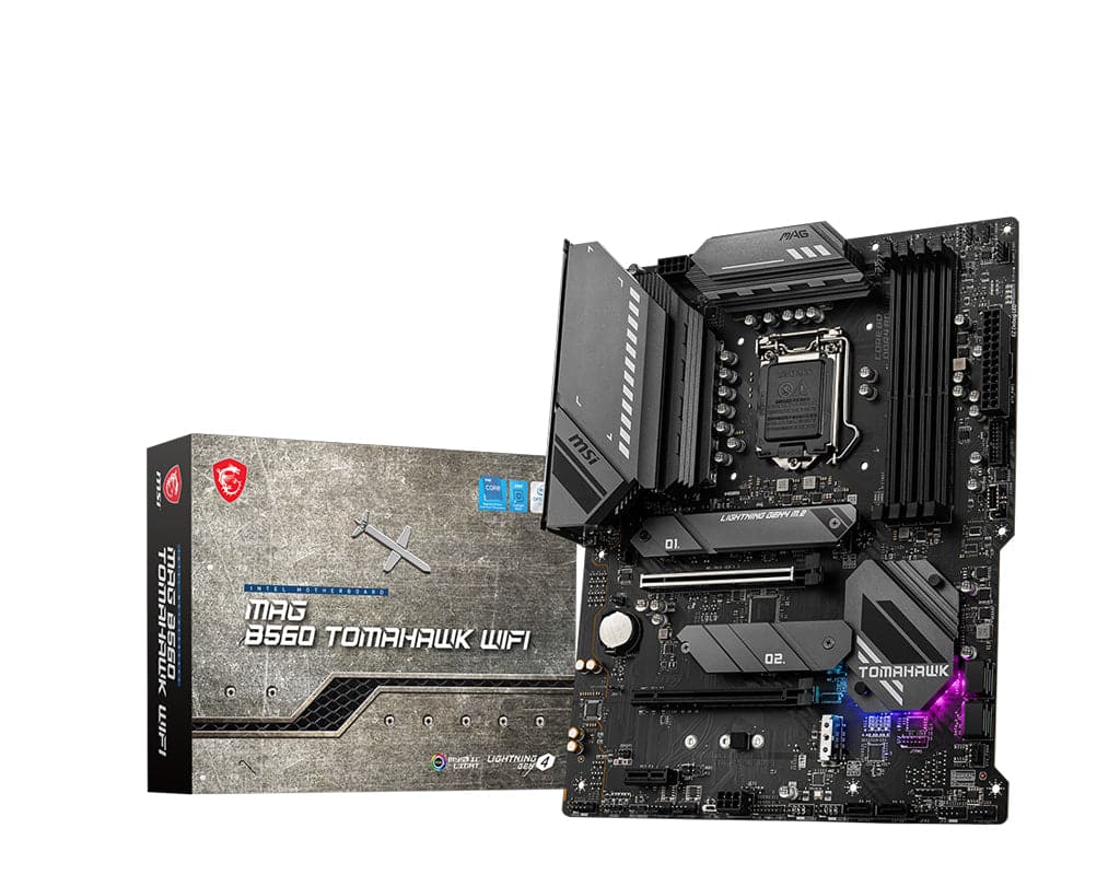 MSI MAG B560 TOMAHAWK WIFI ATX LGA1200 Intel B560 MSI