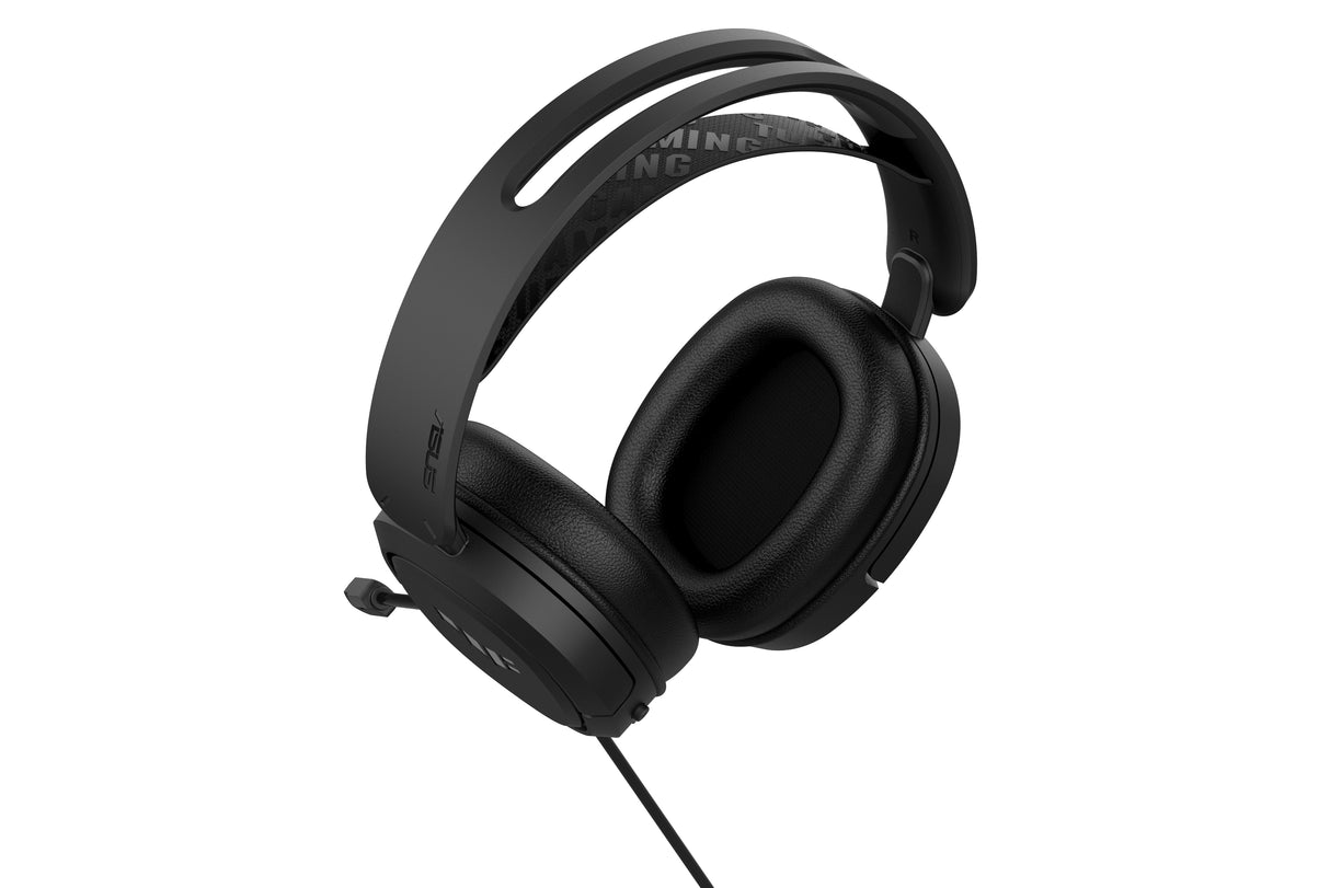 ASUS TUF H1 Gaming Headset för PC, MAC, PS4/PS5, Xbox, Nintendo Switch, mobila enheter - Svart