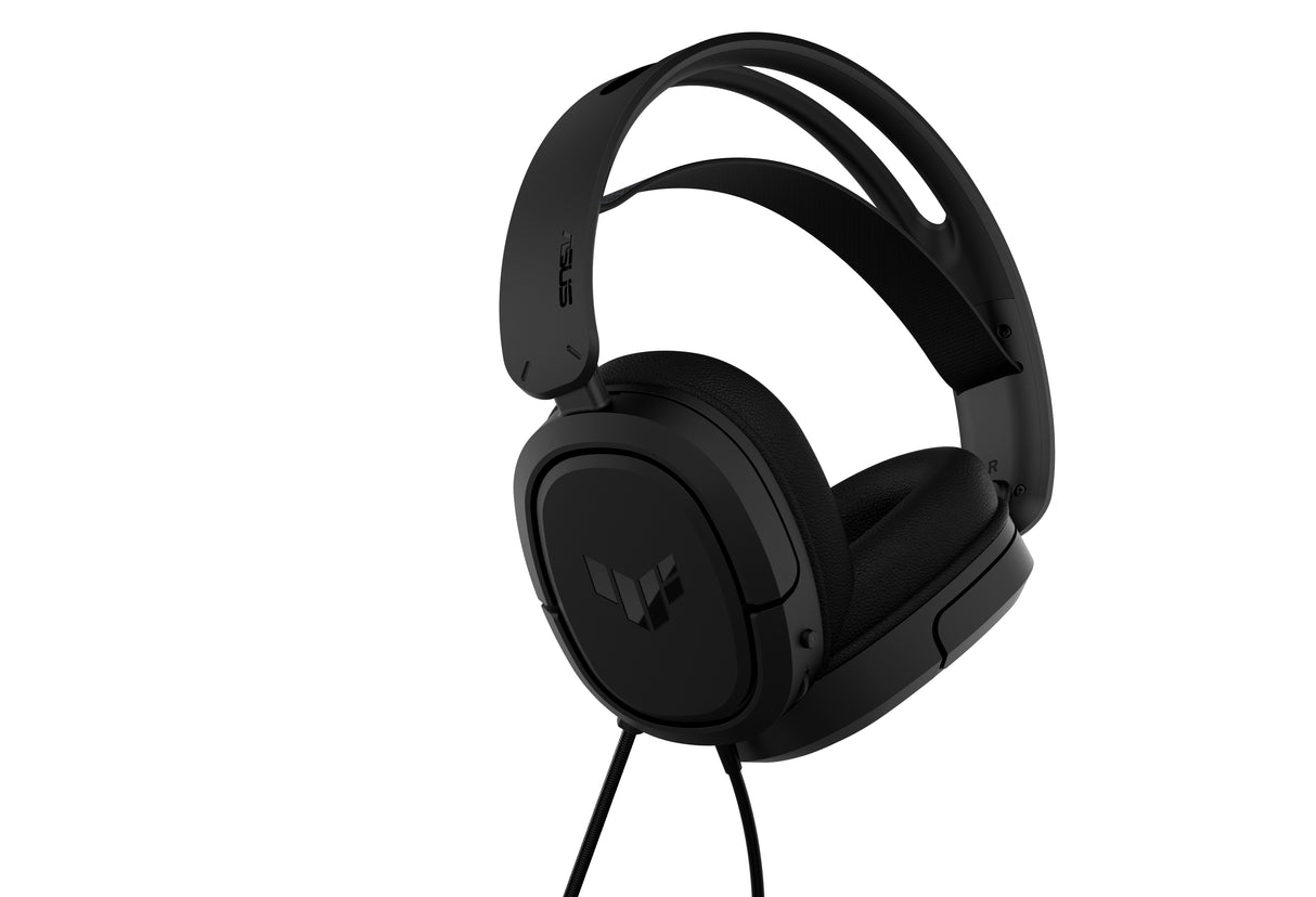 ASUS TUF H1 Gaming Headset för PC, MAC, PS4/PS5, Xbox, Nintendo Switch, mobila enheter - Svart