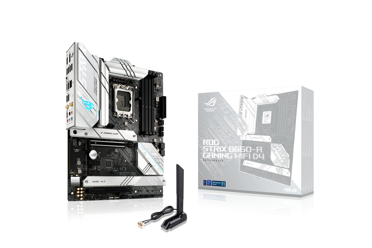 ASUS ROG STRIX B660-A GAMING WIFI D4 (ATX, B660, LGA 1700, DDR4) - Bundkort