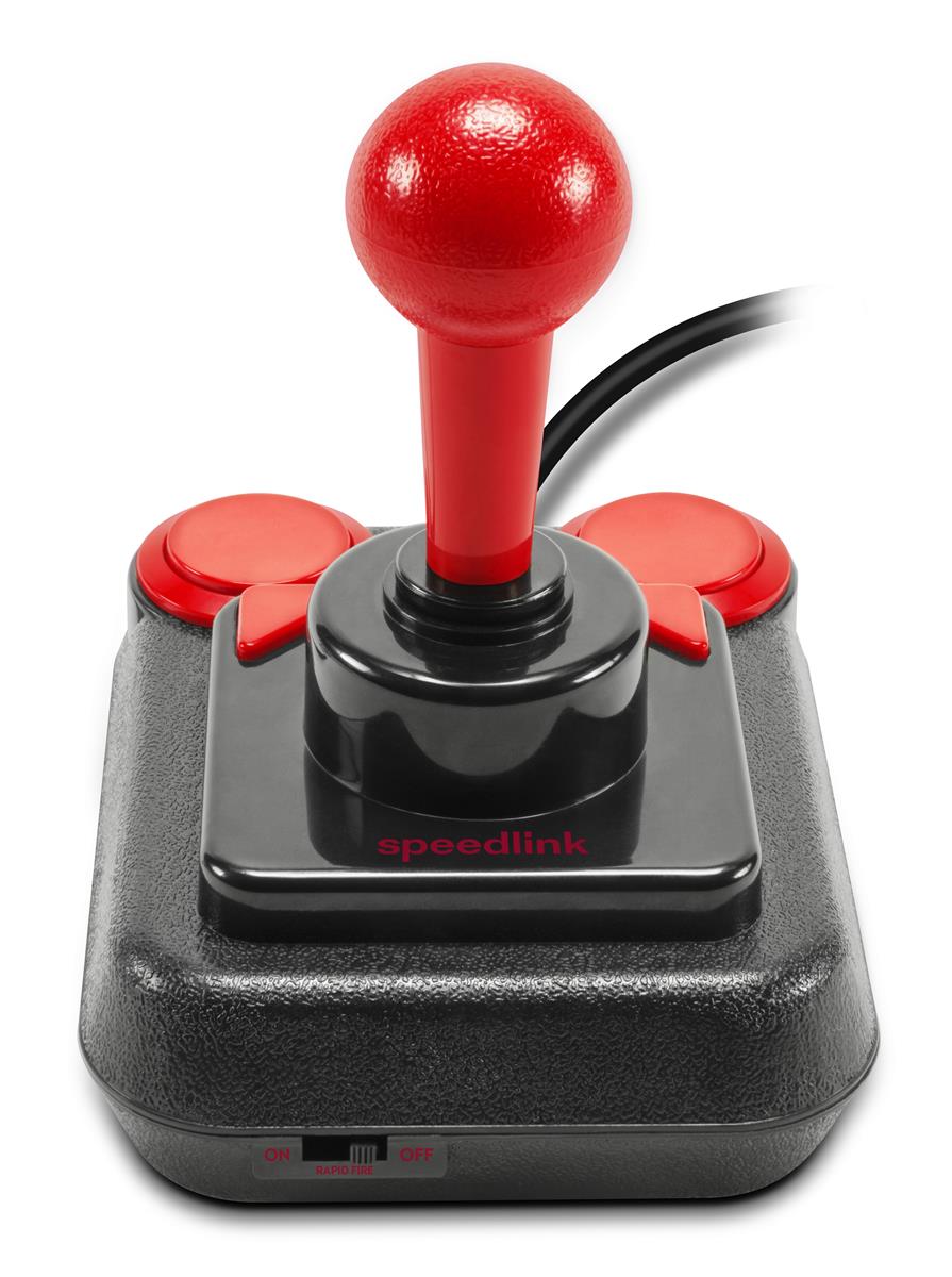 SpeedLink - Competition Pro Extra USB Joystick / Svart-Röd