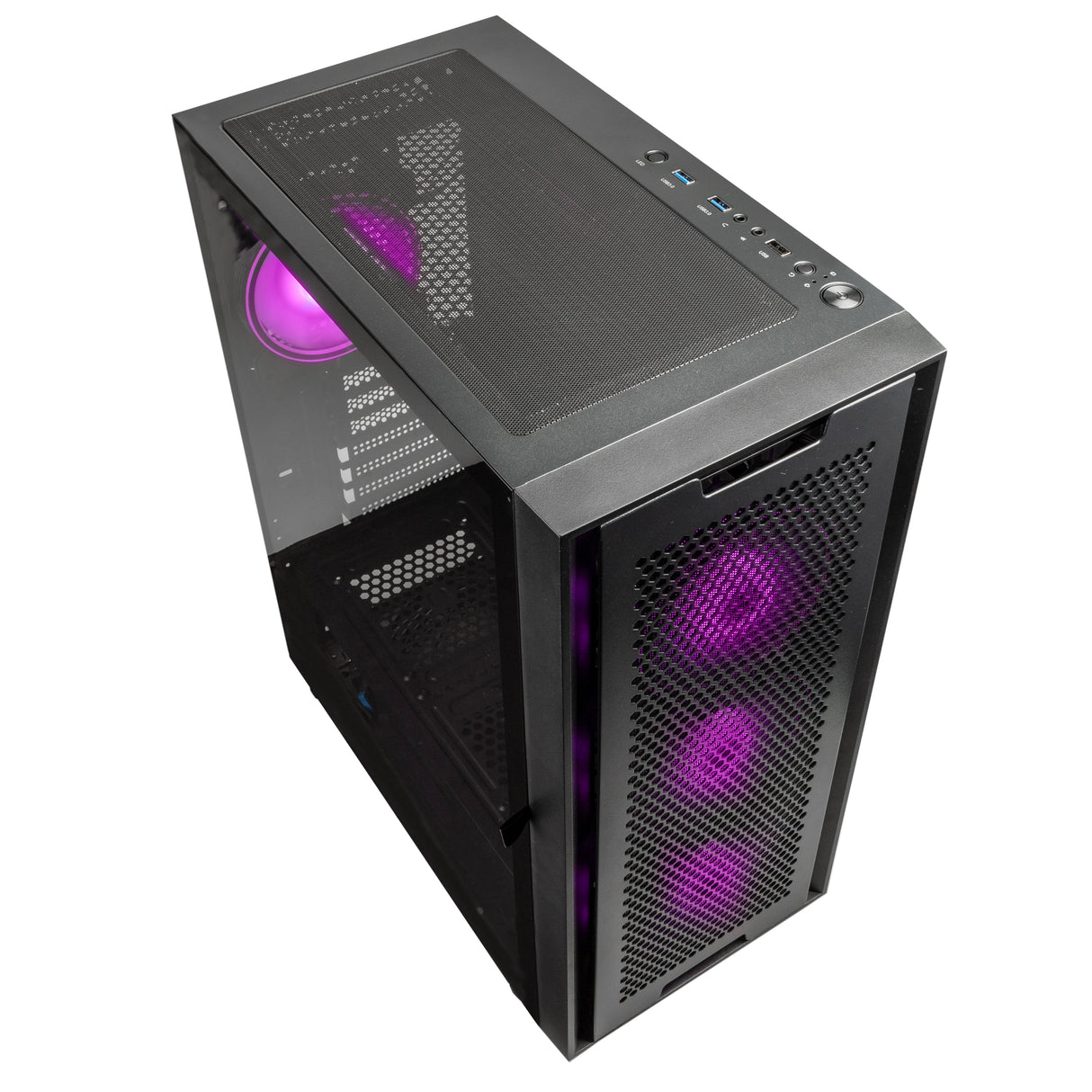 Kolink Observatory Duo ARGB Midi Tower Fodral - Svart fönster