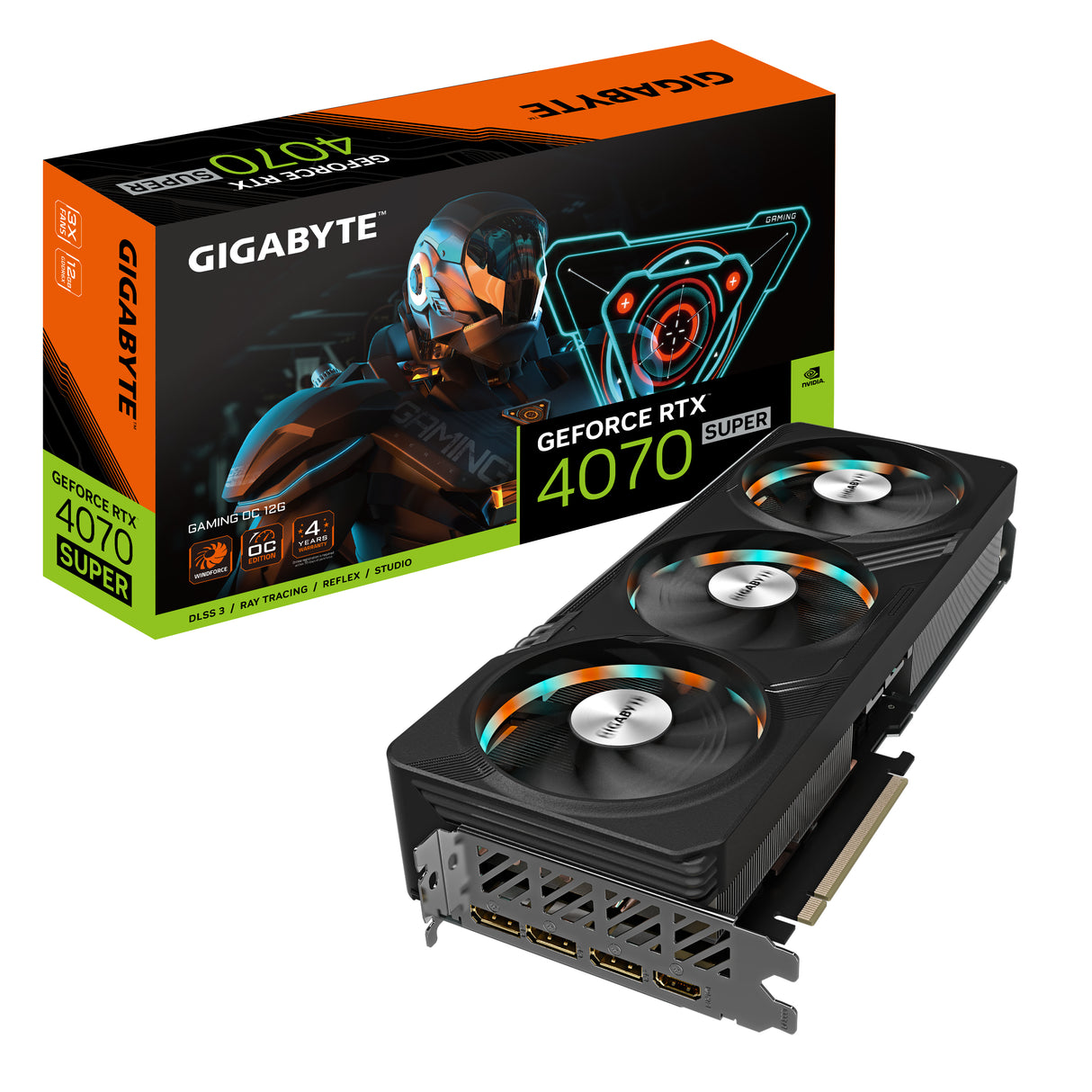 Gigabyte GeForce RTX 4070 SUPER Gaming OC 12GB GDDR6X
